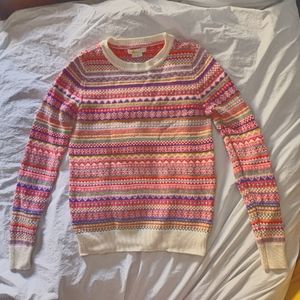 Louise fair isle sweater